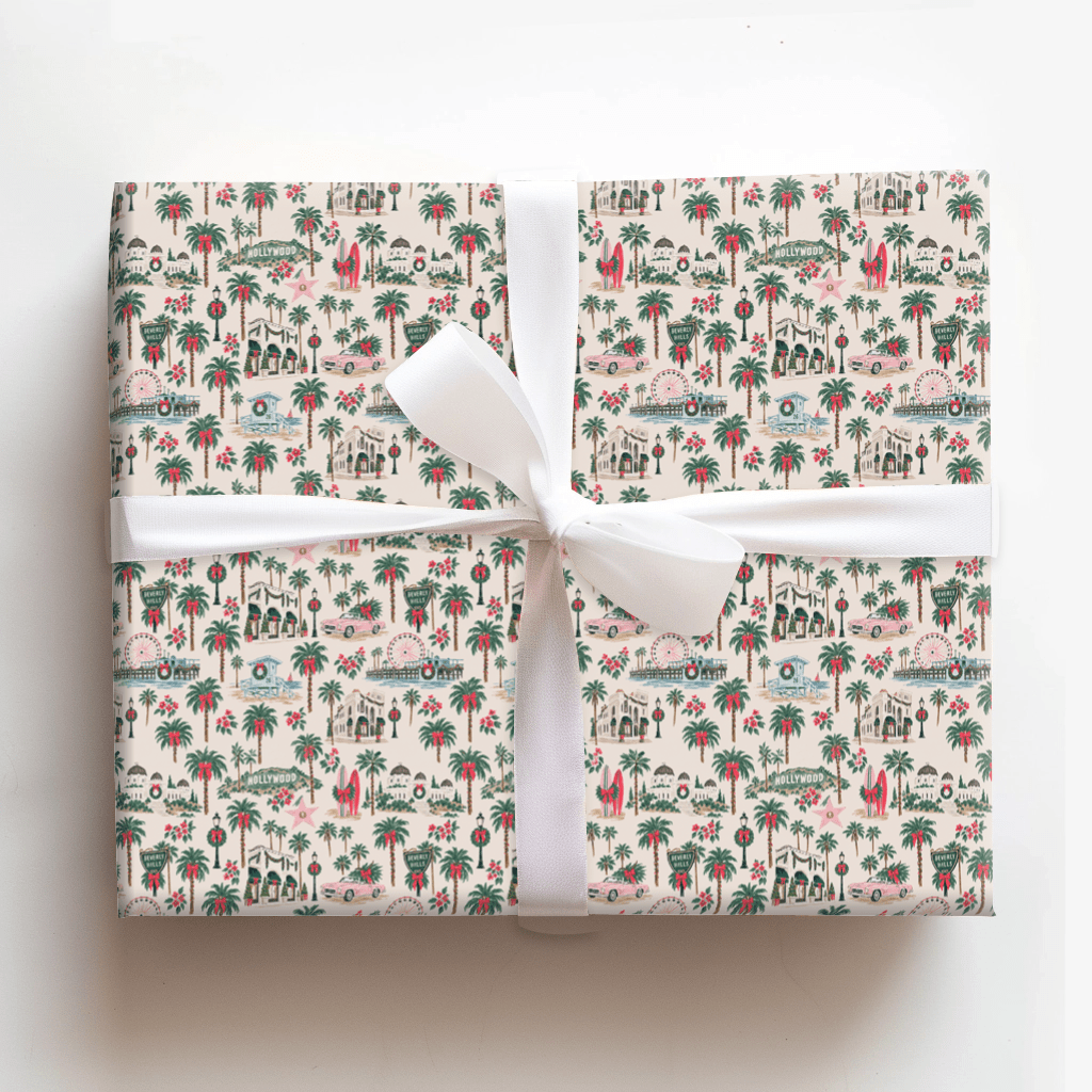 Hollywood & Bows - Wrapping Paper - Aspen & Arlo