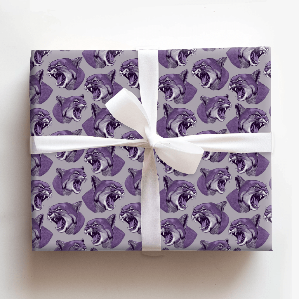 Roarin In Royal - Wrapping Paper - Aspen & Arlo