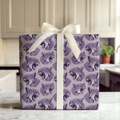 Roarin In Royal - Wrapping Paper - Aspen & Arlo