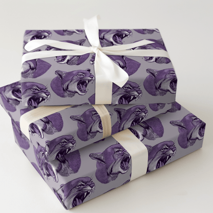 Roarin In Royal - Wrapping Paper - Aspen & Arlo