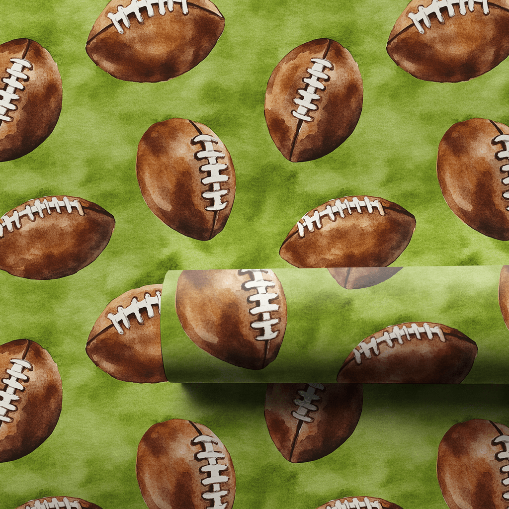 In The Field Goal - Wrapping Paper - Aspen & Arlo