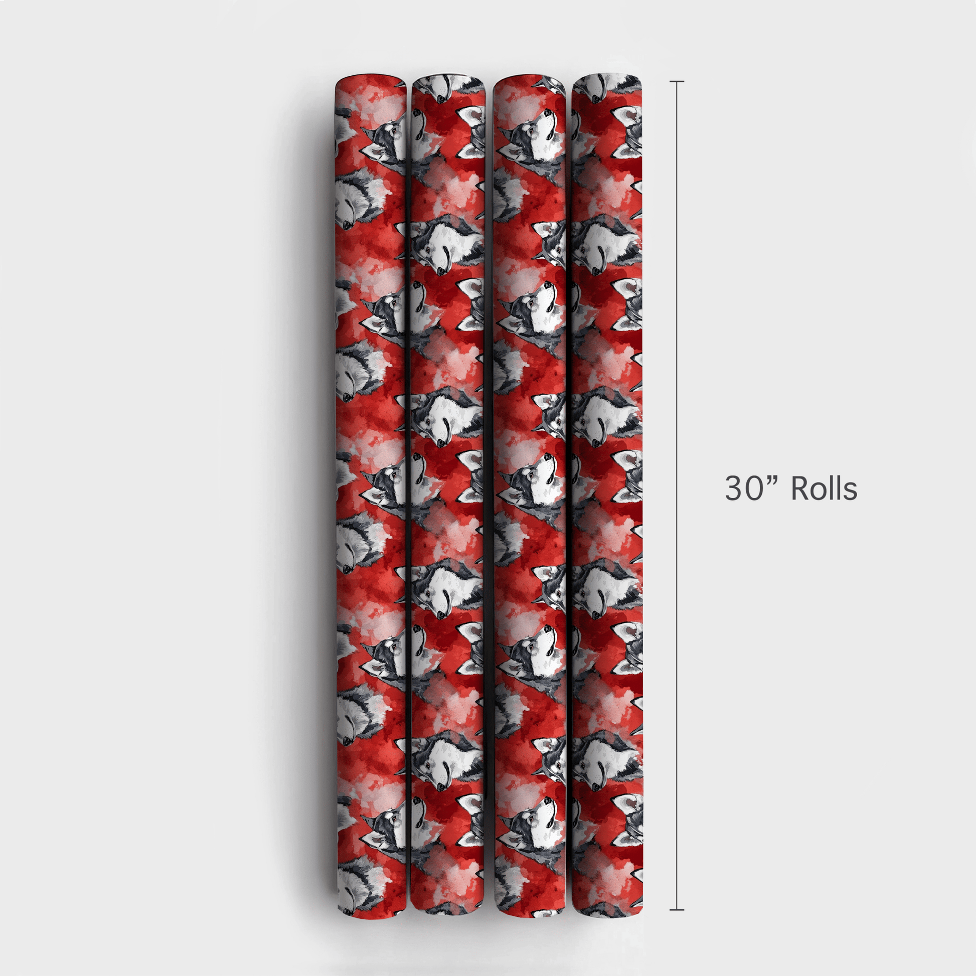 Go Husky Maroon - Wrapping Paper - Aspen & Arlo