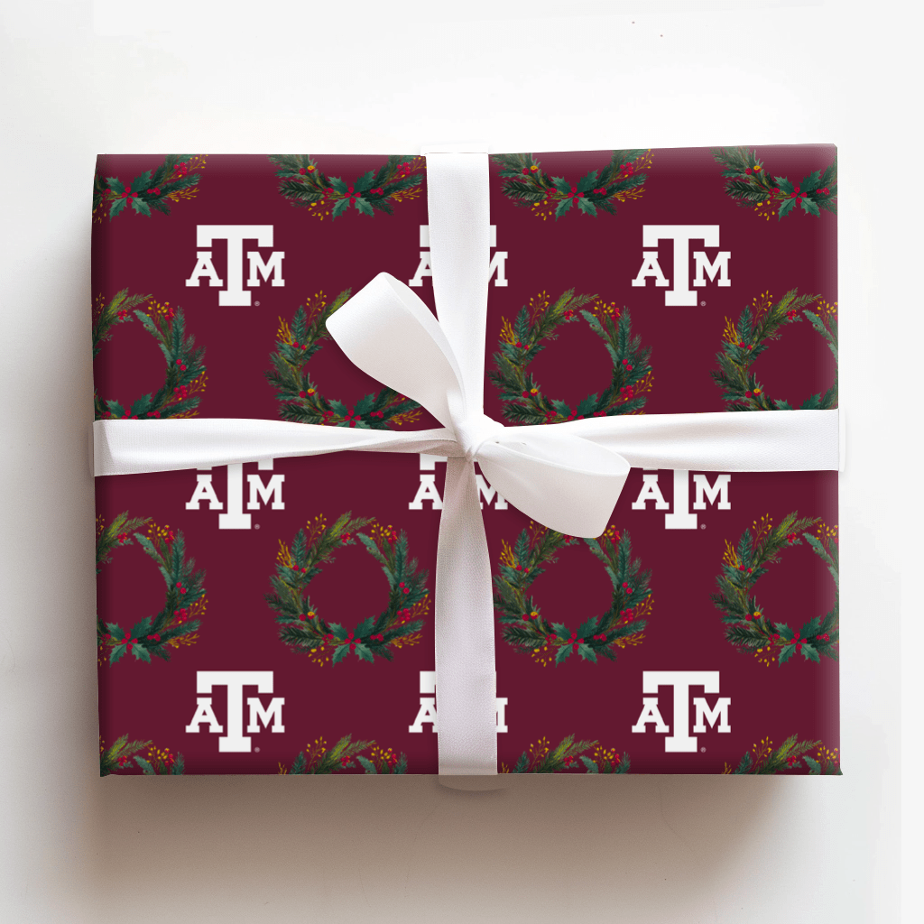 Gig ’Em Garland - Wrapping Paper - Aspen & Arlo