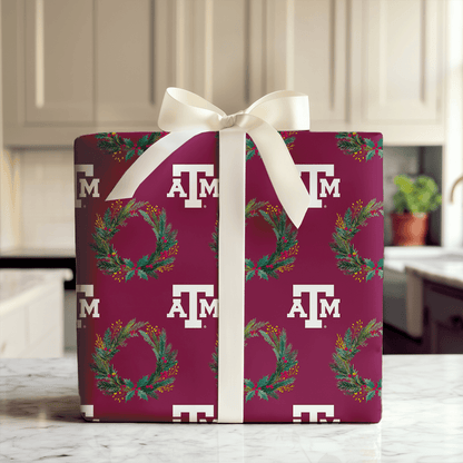 Gig ’Em Garland - Wrapping Paper - Aspen & Arlo