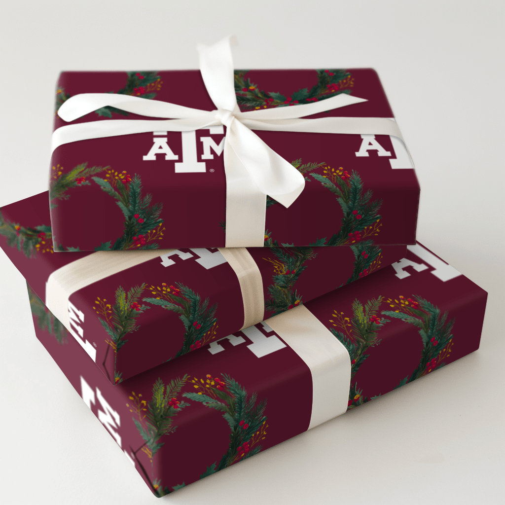 Gig ’Em Garland - Wrapping Paper - Aspen & Arlo