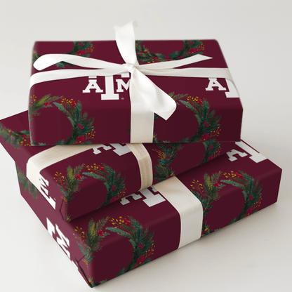 Gig ’Em Garland - Wrapping Paper - Aspen & Arlo