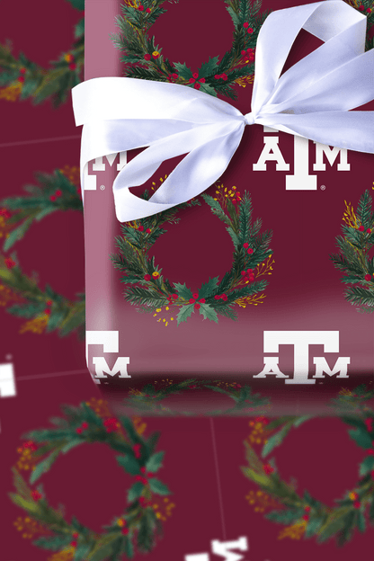 Gig ’Em Garland - Wrapping Paper - Aspen & Arlo