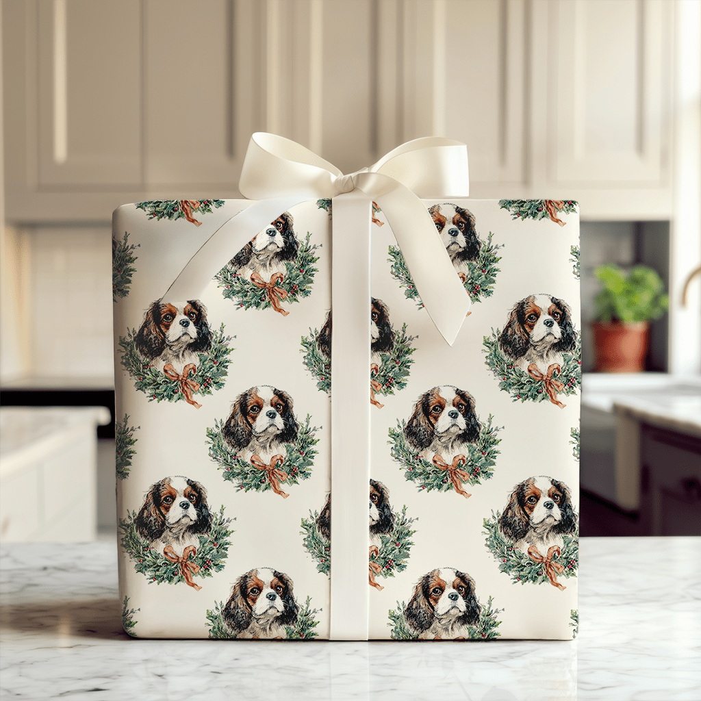 Ring Around the Cavalier - Wrapping Paper - Aspen & Arlo