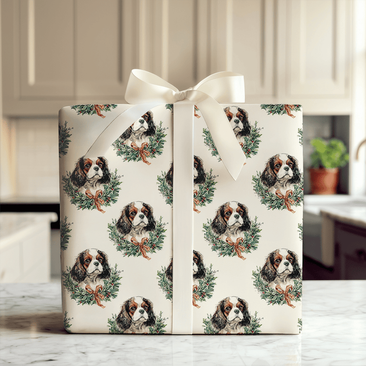 Ring Around the Cavalier - Wrapping Paper - Aspen & Arlo