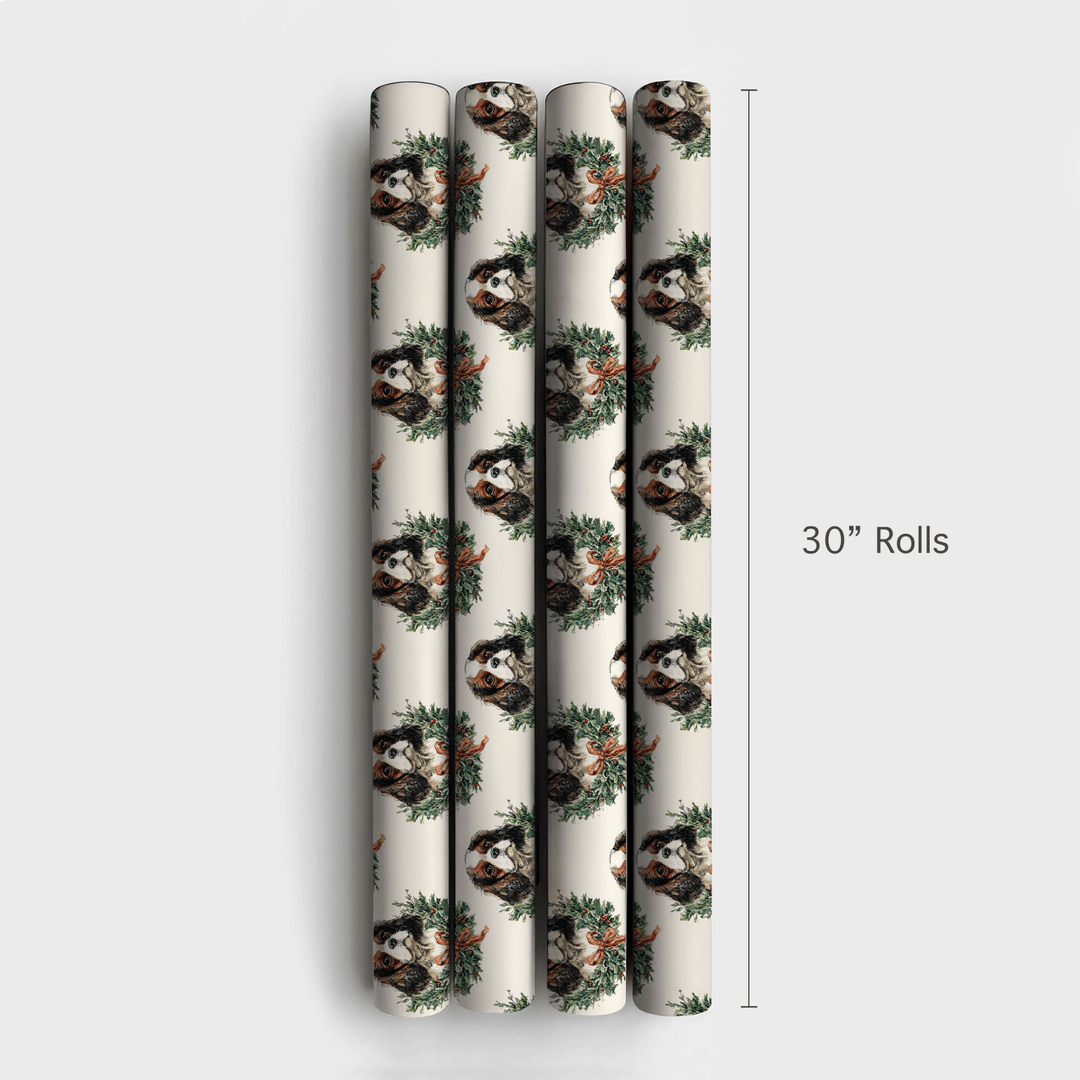 Ring Around the Cavalier - Wrapping Paper - Aspen & Arlo