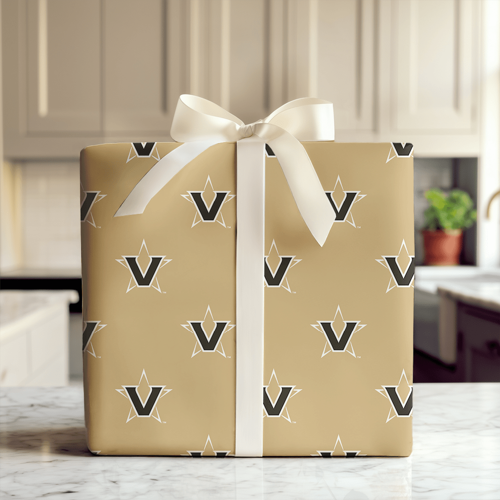 Vanderbilt Star - Wrapping Paper - Aspen & Arlo