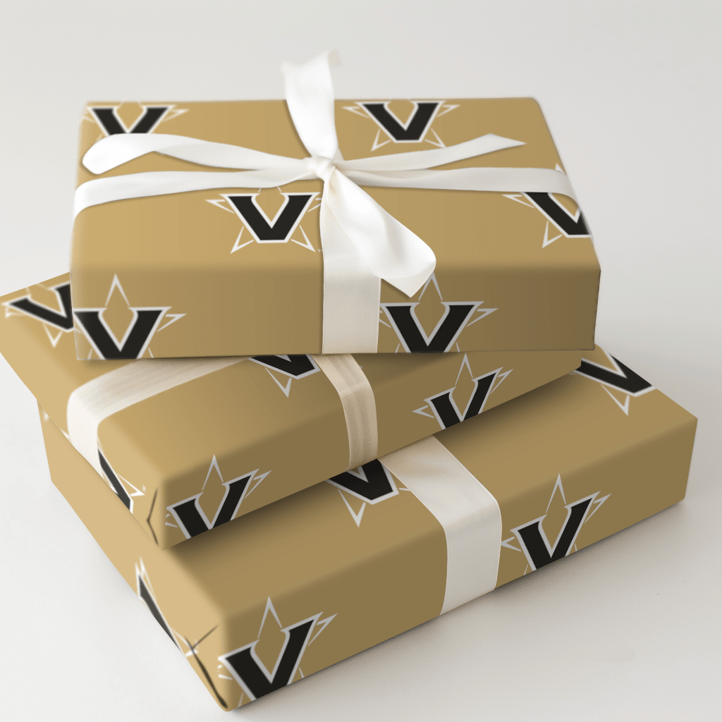 Vanderbilt Star - Wrapping Paper - Aspen & Arlo