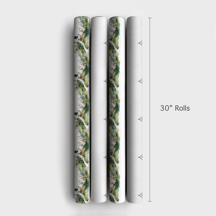 Chapel on the Hill - Wrapping Paper - Aspen & Arlo