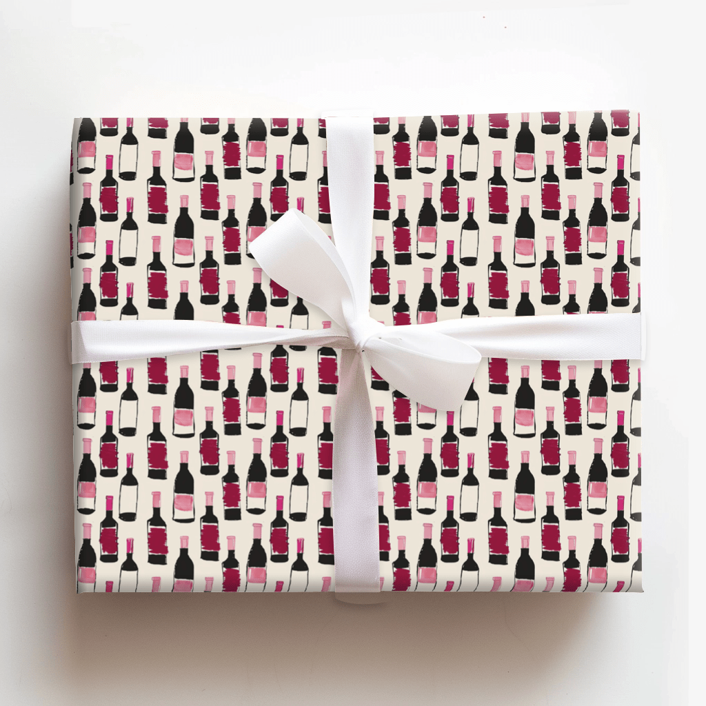 Whine O'Clock - Wrapping Paper - Aspen & Arlo