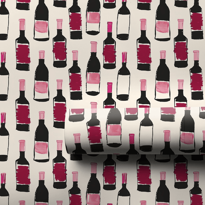 Whine O'Clock - Wrapping Paper - Aspen & Arlo