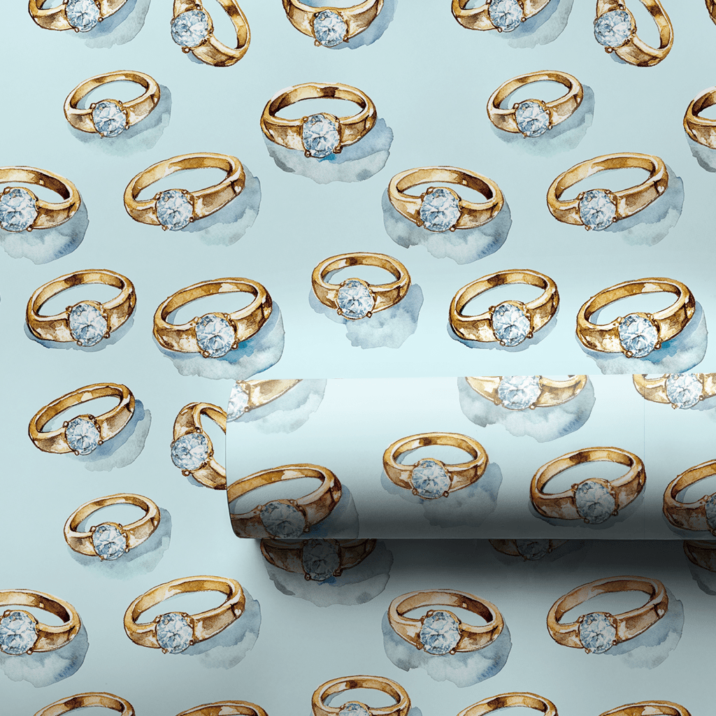 On One Knee - Wrapping Paper - Aspen & Arlo