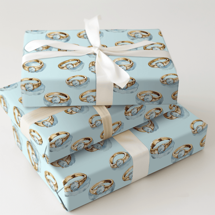 On One Knee - Wrapping Paper - Aspen & Arlo