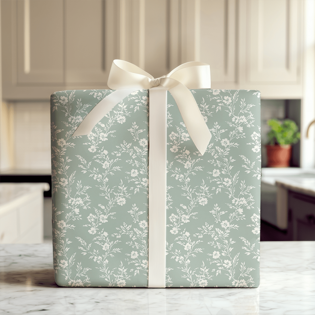 Mint Kiss - Wrapping Paper - Aspen & Arlo