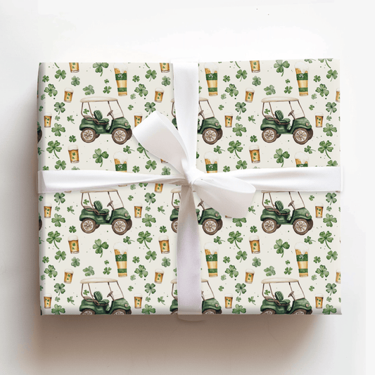 Draft and Divots - Wrapping Paper - Aspen & Arlo