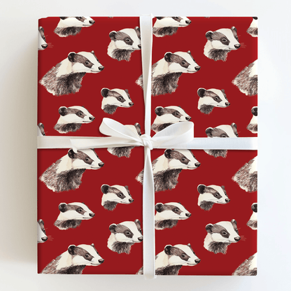 Claws Out Crimson - Wrapping Paper - Aspen & Arlo