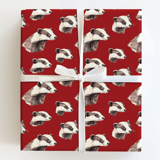 Claws Out Crimson - Wrapping Paper - Aspen & Arlo