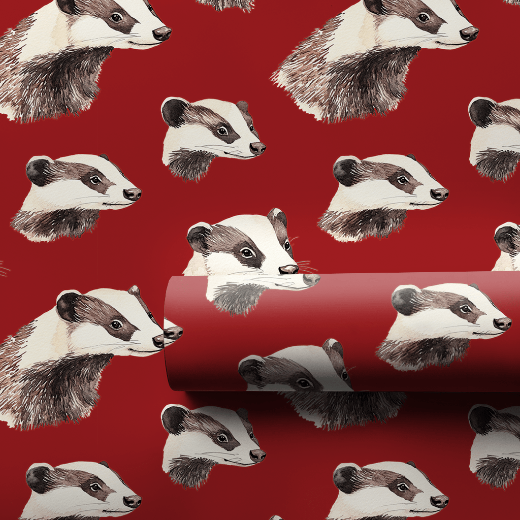 Claws Out Crimson - Wrapping Paper - Aspen & Arlo