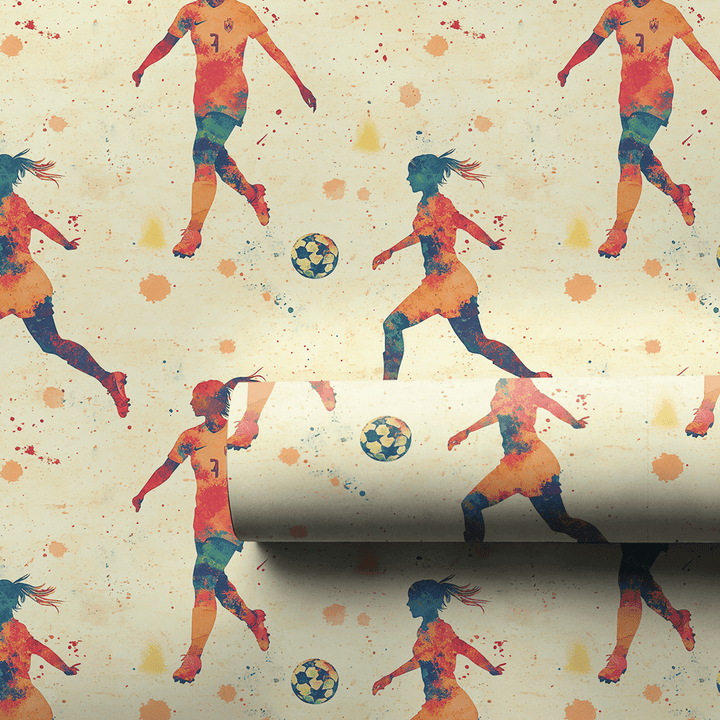 Cleats and Glitter - Wrapping Paper - Aspen & Arlo