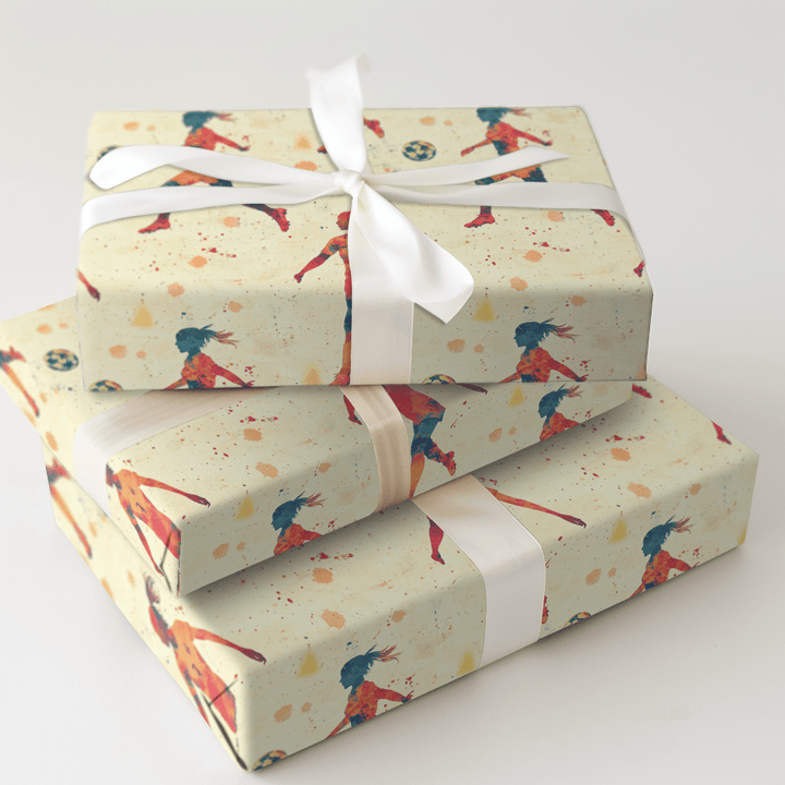 Cleats and Glitter - Wrapping Paper - Aspen & Arlo