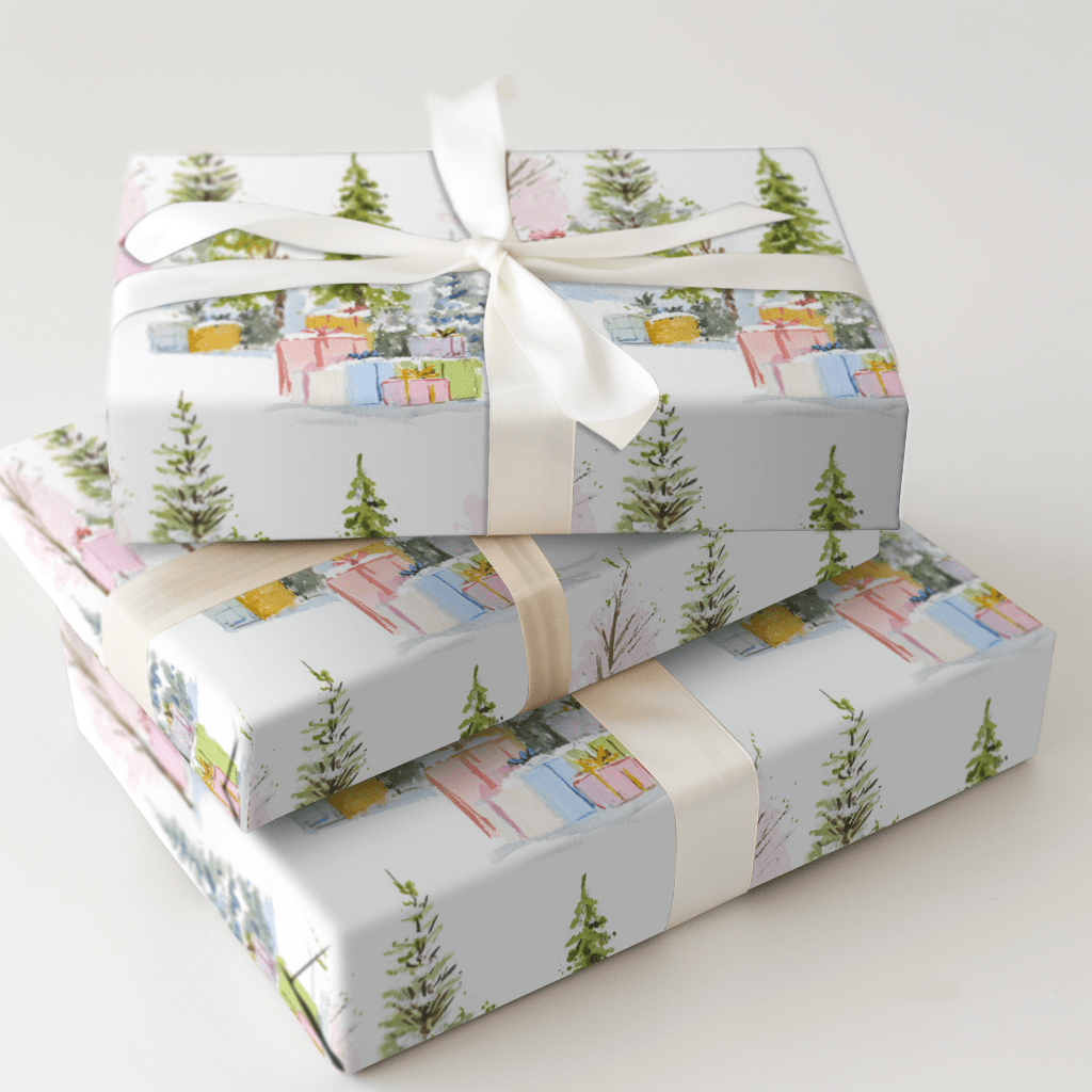 North Hill - Wrapping Paper - Aspen & Arlo