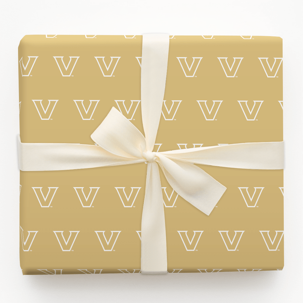 Varsity V - Wrapping Paper - Aspen & Arlo