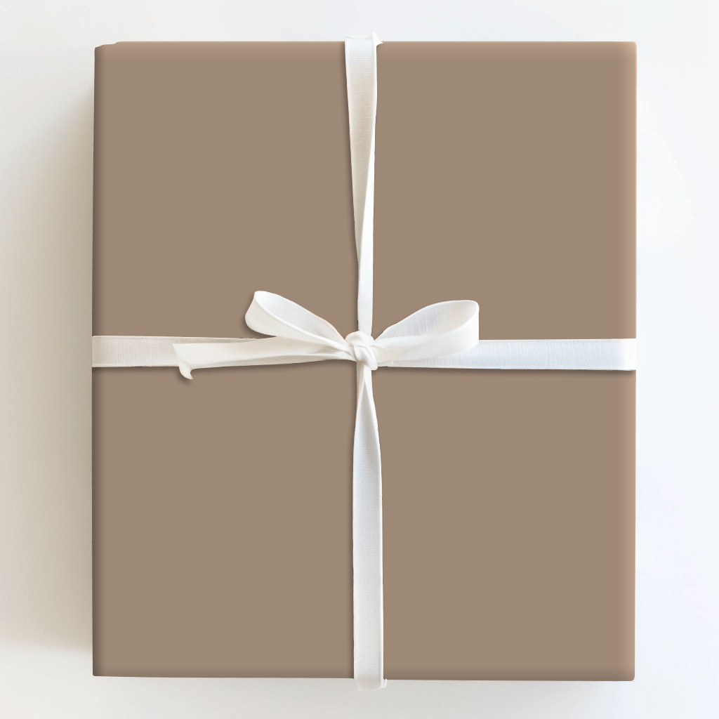 Mocha - Wrapping Paper - Aspen & Arlo