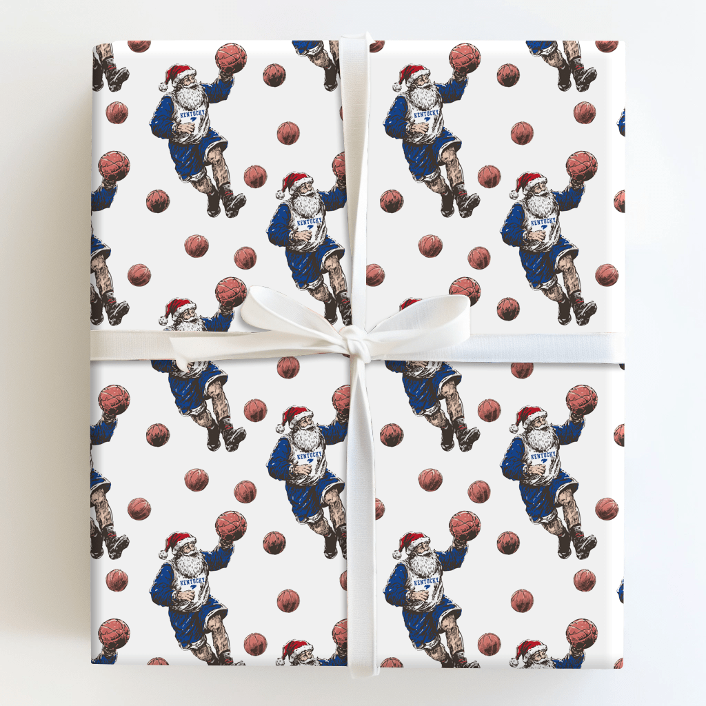 Santa’s Starting Five – Wildcats - Wrapping Paper - Aspen & Arlo