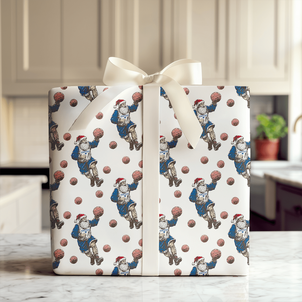 Santa’s Starting Five – Wildcats - Wrapping Paper - Aspen & Arlo