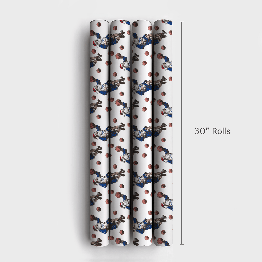 Santa’s Starting Five – Wildcats - Wrapping Paper - Aspen & Arlo