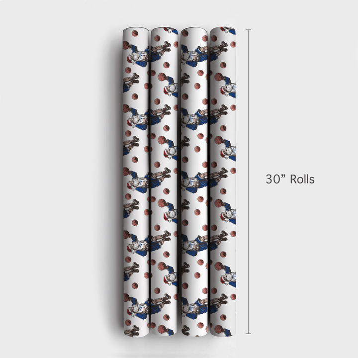 Santa’s Starting Five – Wildcats - Wrapping Paper - Aspen & Arlo