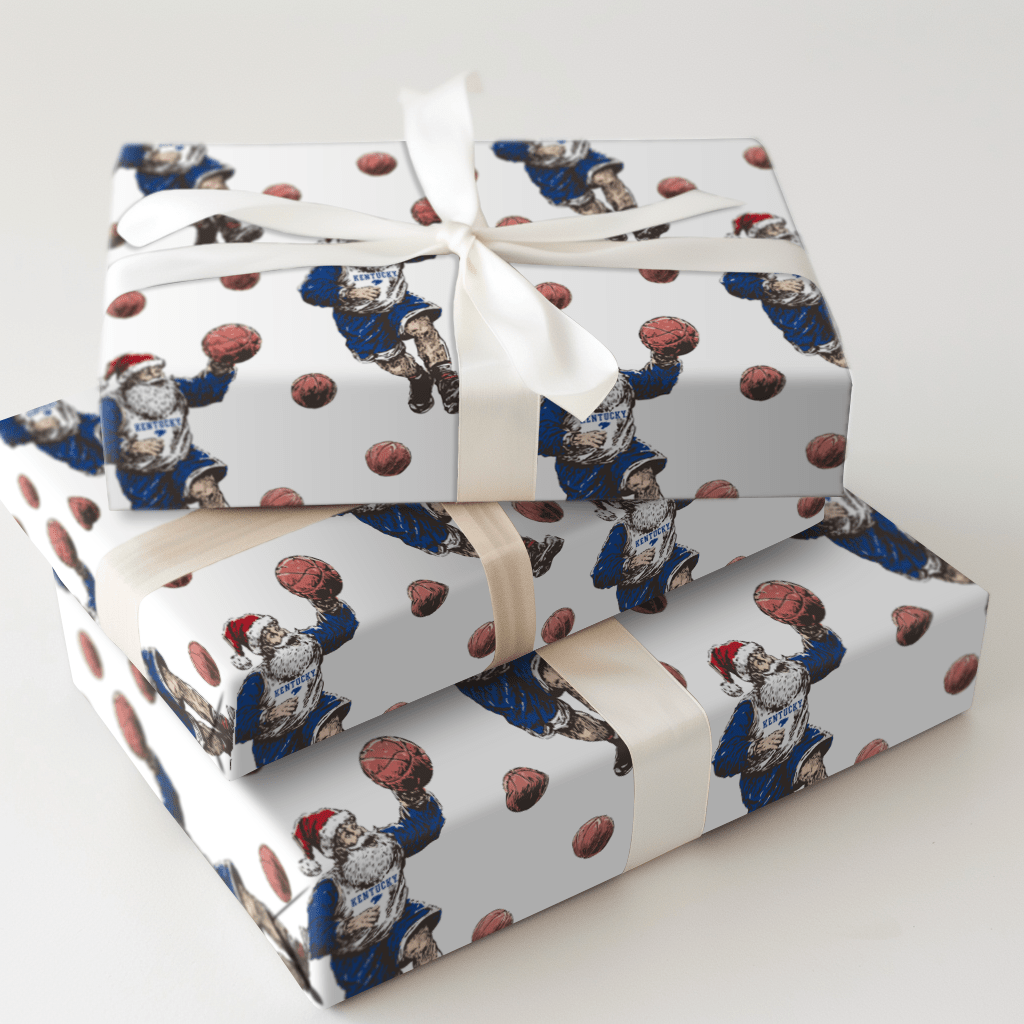 Santa’s Starting Five – Wildcats - Wrapping Paper - Aspen & Arlo