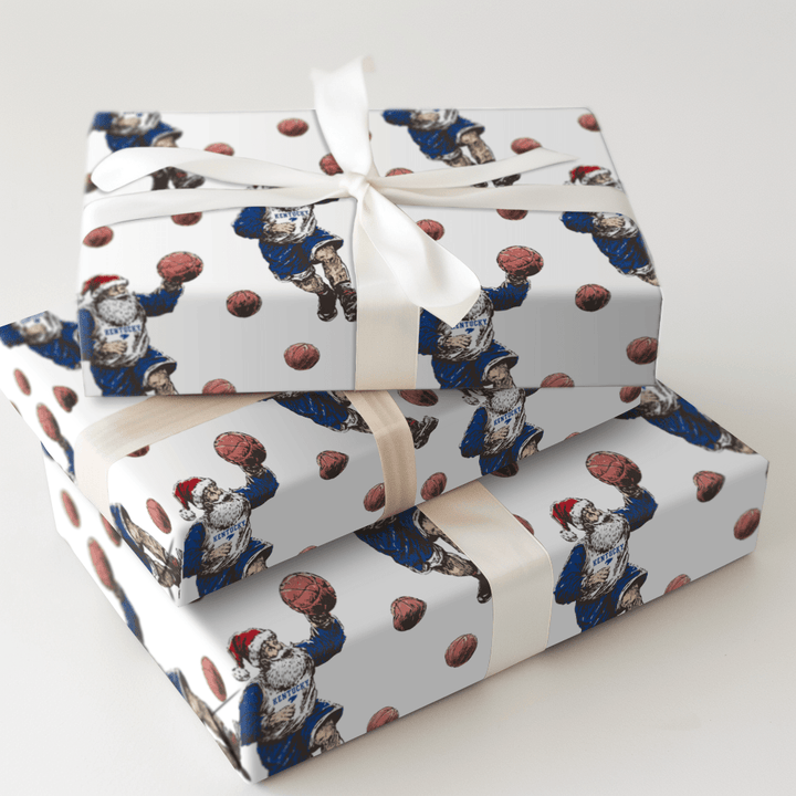 Santa’s Starting Five – Wildcats - Wrapping Paper - Aspen & Arlo