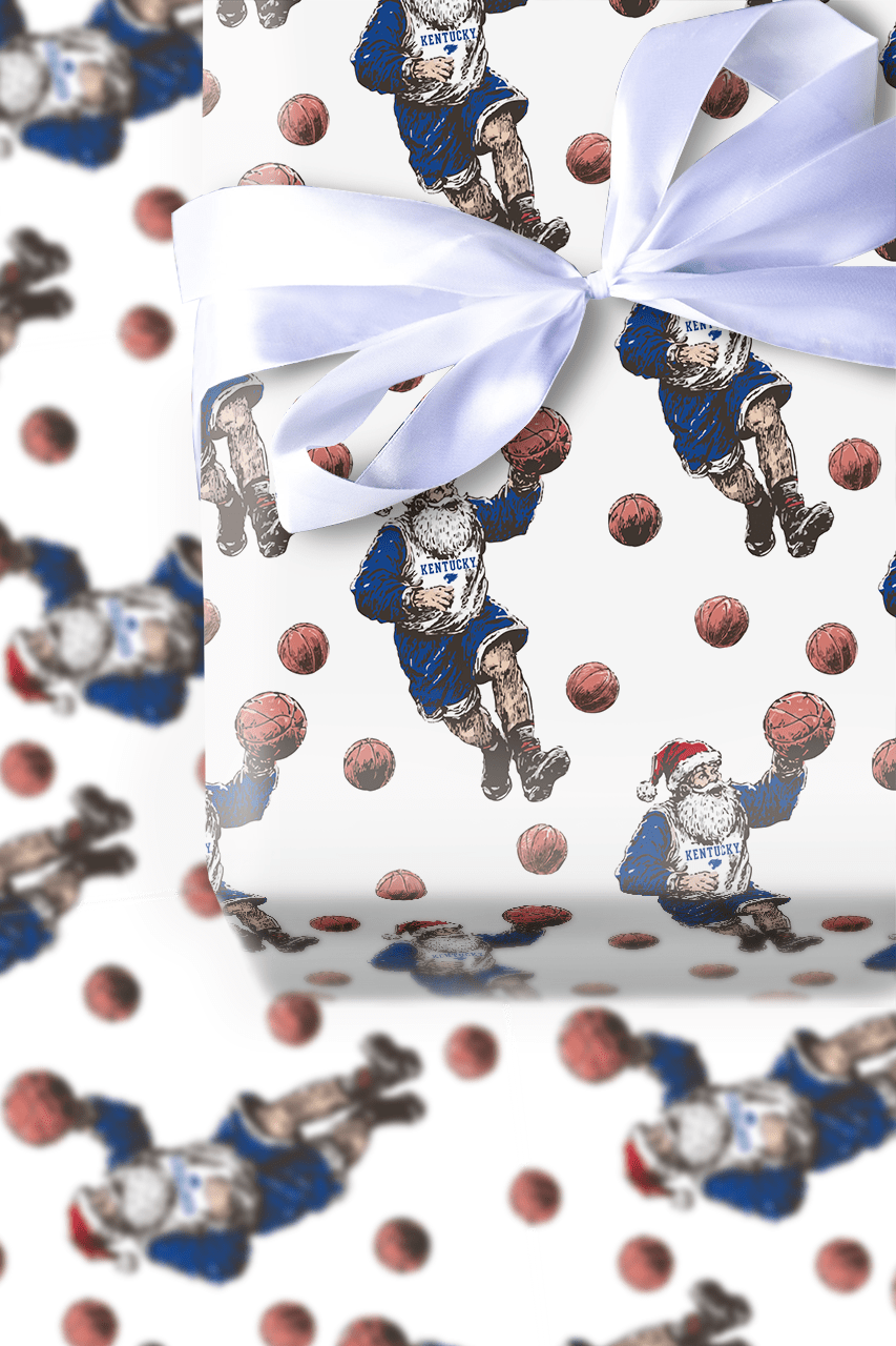 Santa’s Starting Five – Wildcats - Wrapping Paper - Aspen & Arlo
