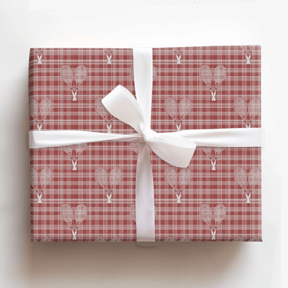 Plaid Rackets - Wrapping Paper - Aspen & Arlo