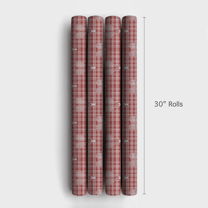 Plaid Rackets - Wrapping Paper - Aspen & Arlo