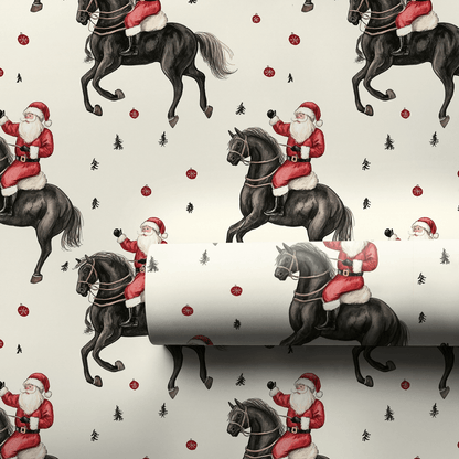 Giddy Up Ho Ho - Wrapping Paper - Aspen & Arlo