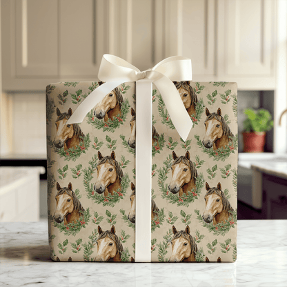 Frosty Filly - Wrapping Paper - Aspen & Arlo