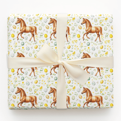 Easter Eggs with the Arabian - Wrapping Paper - Aspen & Arlo