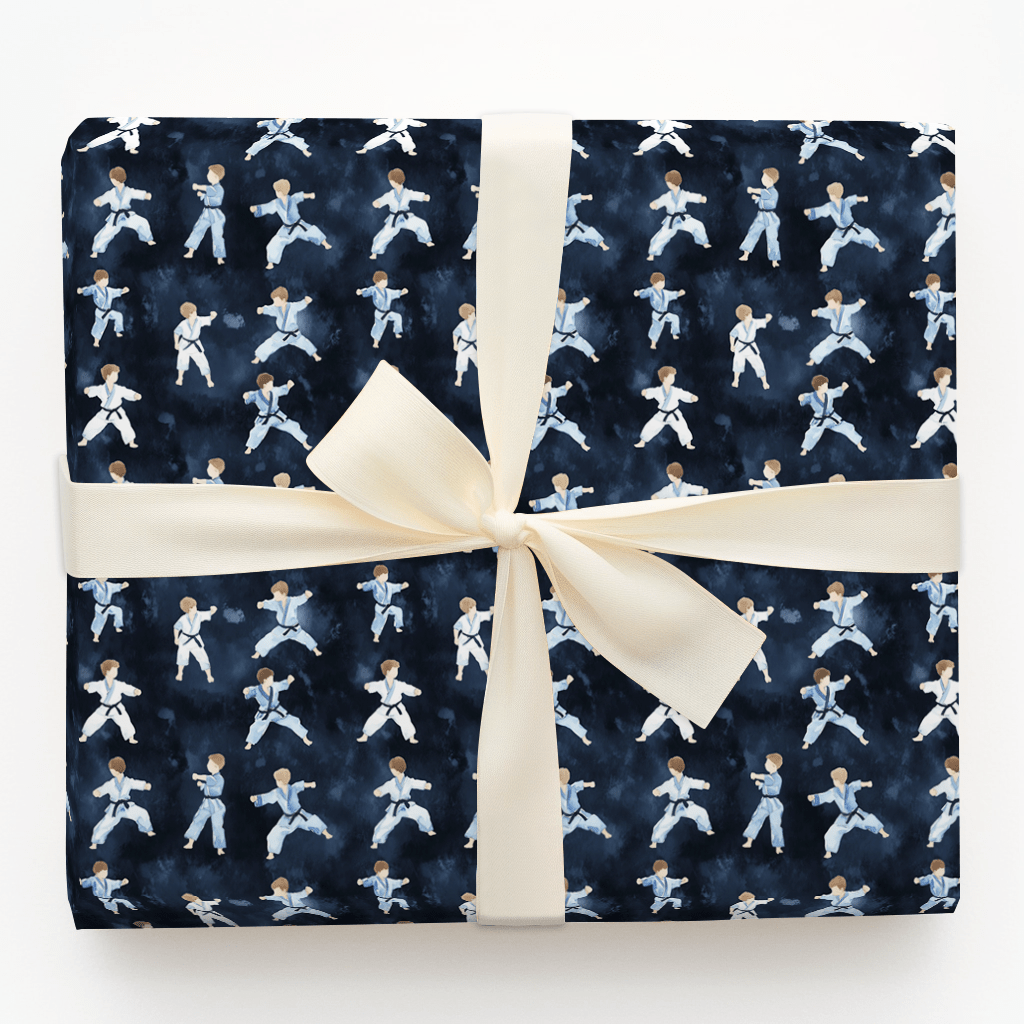 Tiny Kicks - Wrapping Paper - Aspen & Arlo