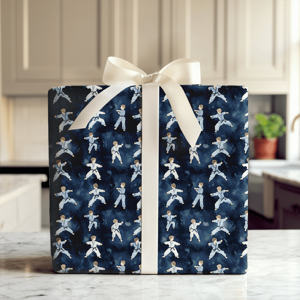 Tiny Kicks - Wrapping Paper - Aspen & Arlo