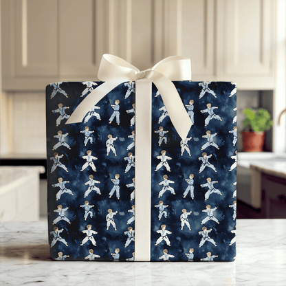 Tiny Kicks - Wrapping Paper - Aspen & Arlo