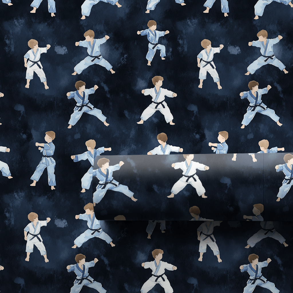 Tiny Kicks - Wrapping Paper - Aspen & Arlo