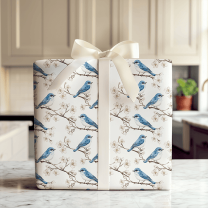Skyline Songbird - Wrapping Paper - Aspen & Arlo