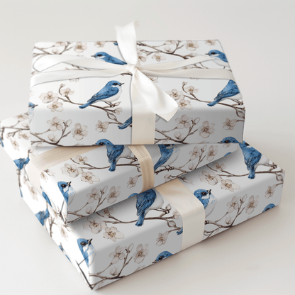 Skyline Songbird - Wrapping Paper - Aspen & Arlo