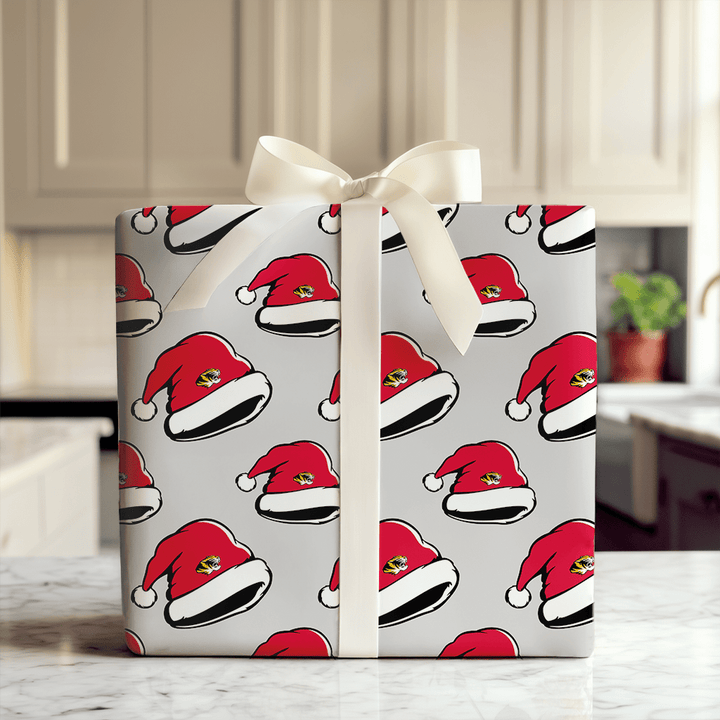 Tiger Sleigh Ride - Wrapping Paper - Aspen & Arlo